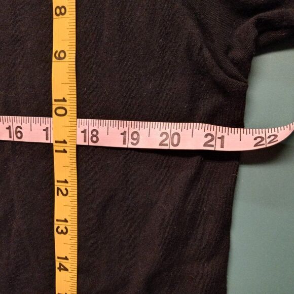 AC/DC Unlabelled Mens Black Graphic T-shirt - Picture 2 of 4